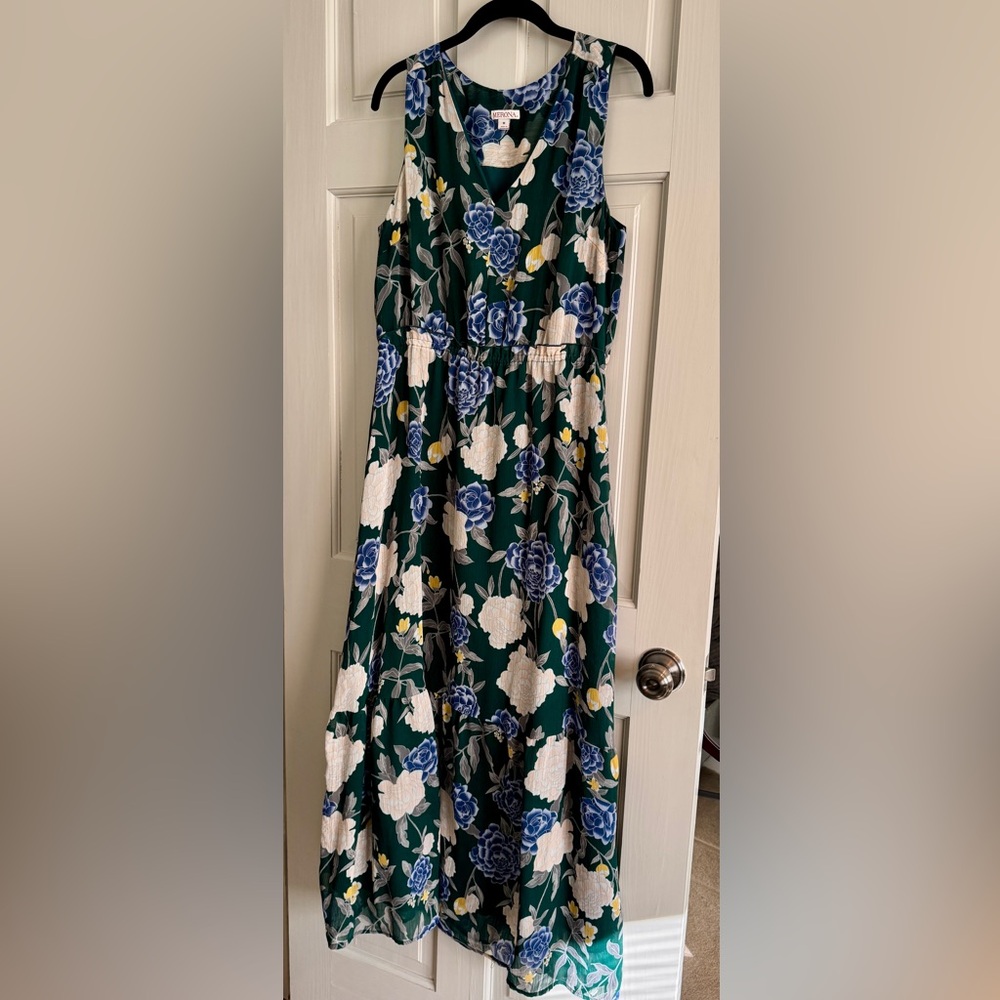 Merona floral maxi dress